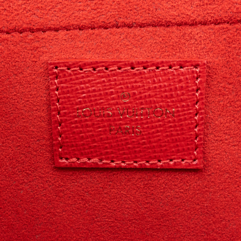 Louis Vuitto FÃ©licie Pochette Damier Ebene Canvas Bag
