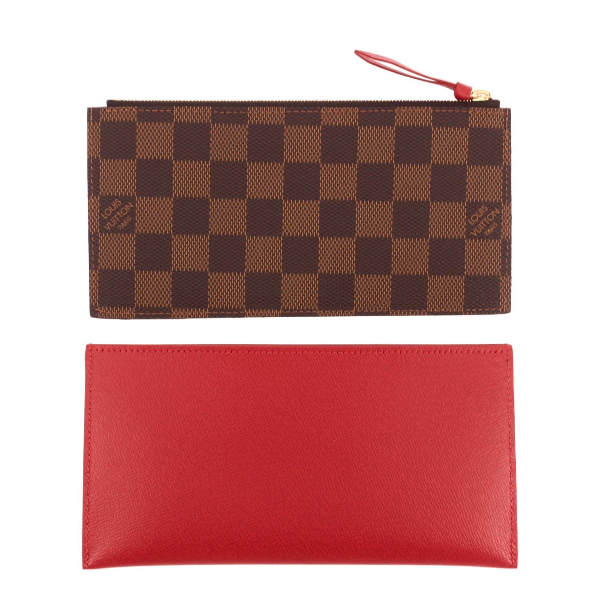 Louis Vuitto FÃ©licie Pochette Damier Ebene Canvas Bag