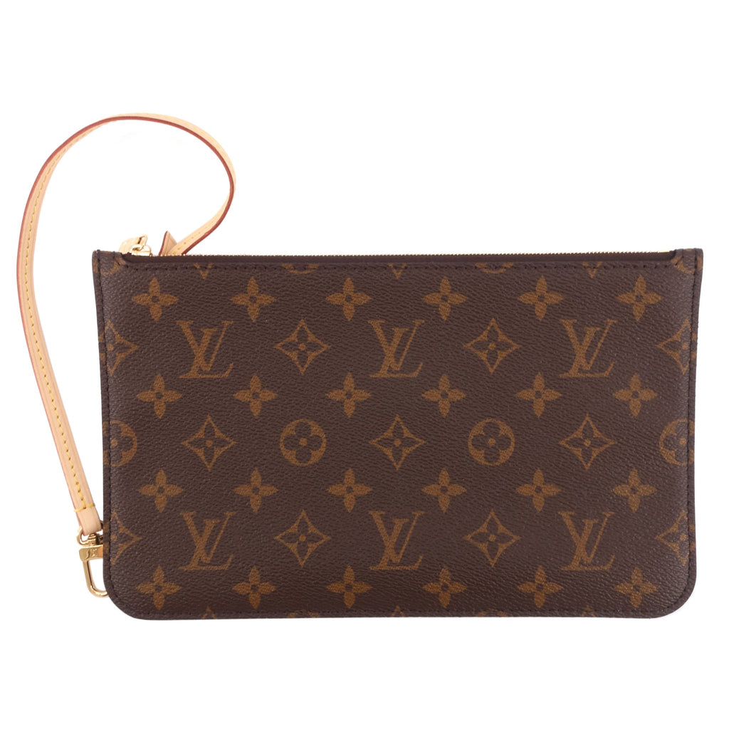 Louis Vuitto Neverfull MM Rabbit Monogram Canvas Bag with Pouch