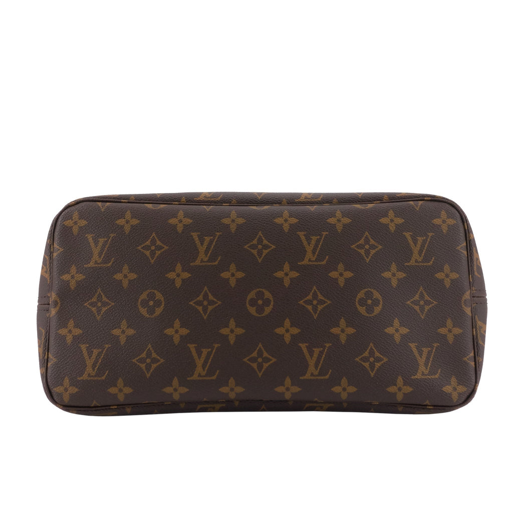 Louis Vuitto Neverfull MM Rabbit Monogram Canvas Bag with Pouch