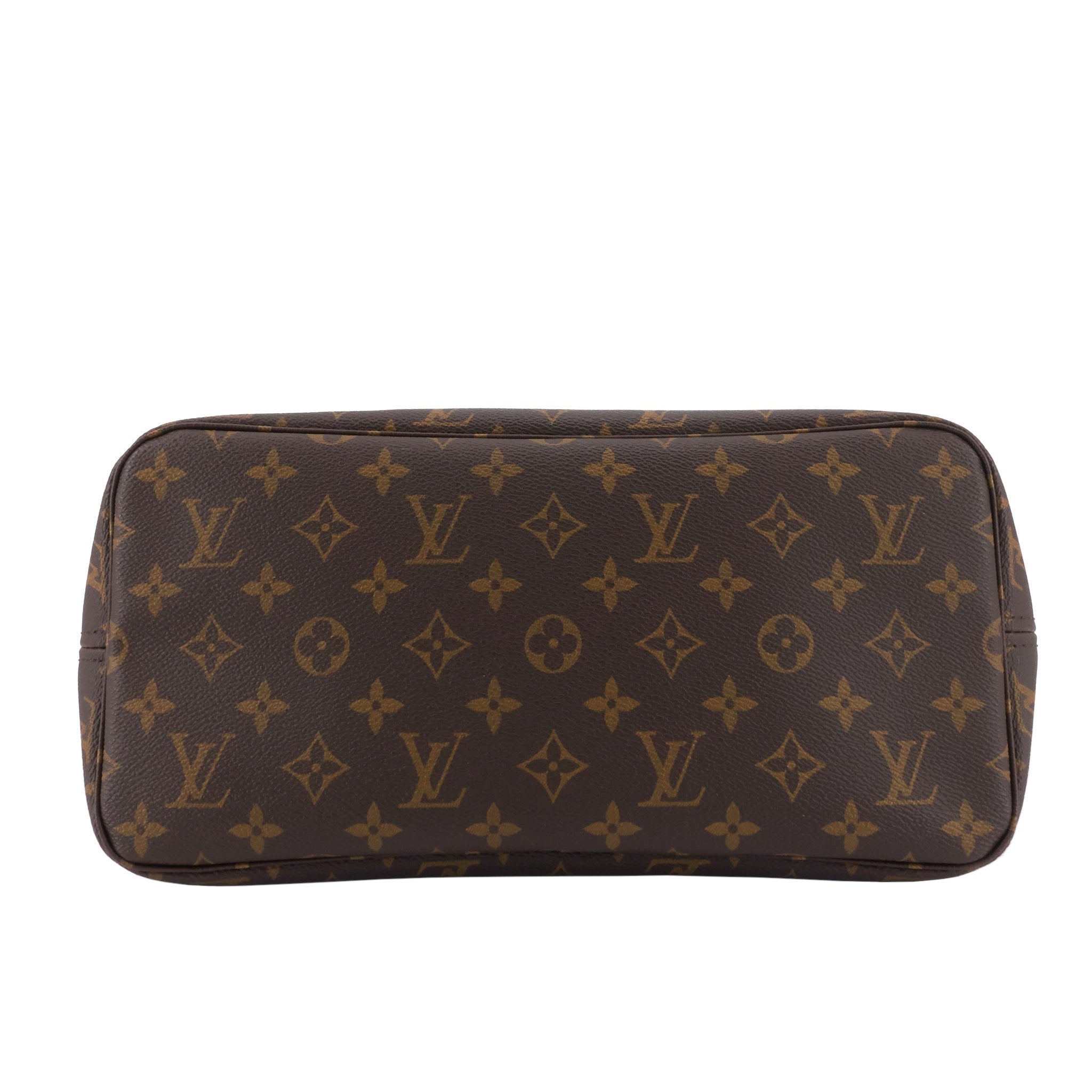 Louis Vuitto Neverfull MM Rabbit Monogram Canvas Bag with Pouch
