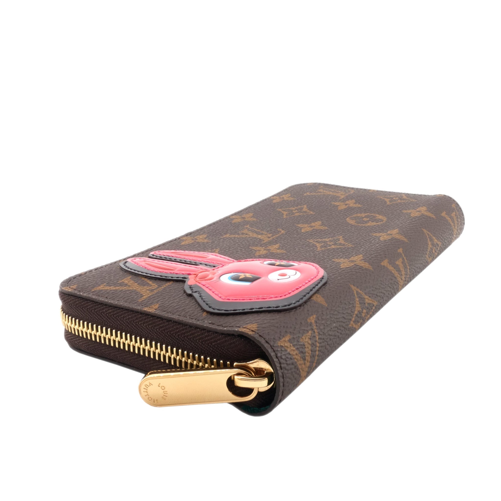 Louis Vuitto Zippy Rabbit Monogram Canvas Wallet
