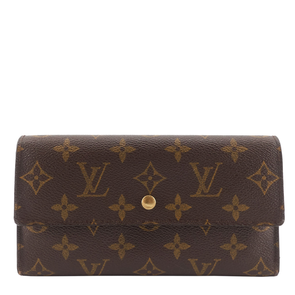 Louis Vuitto Porte Tresor International Monogram Canvas Wallet
