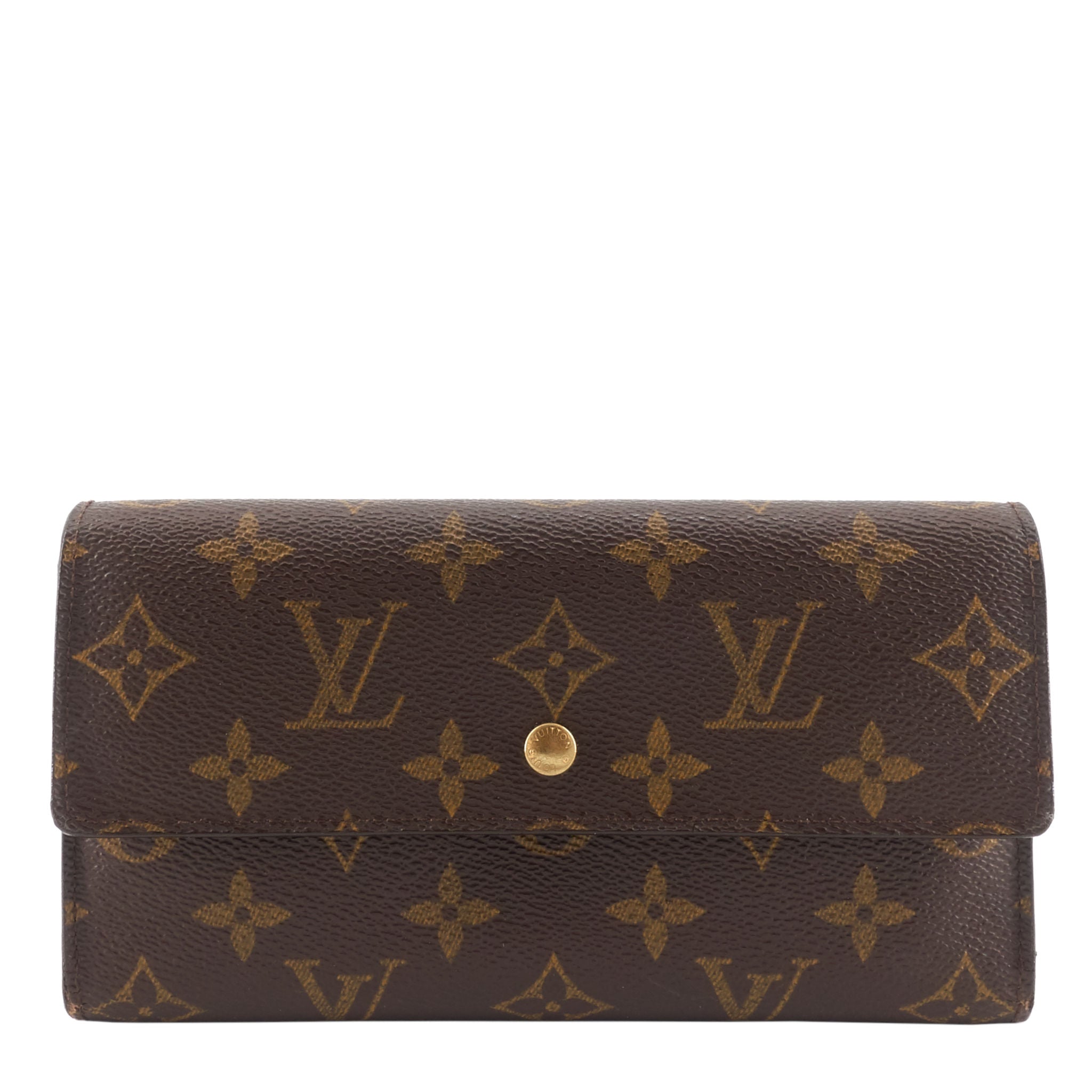 Louis Vuitto Porte Tresor International Monogram Canvas Wallet