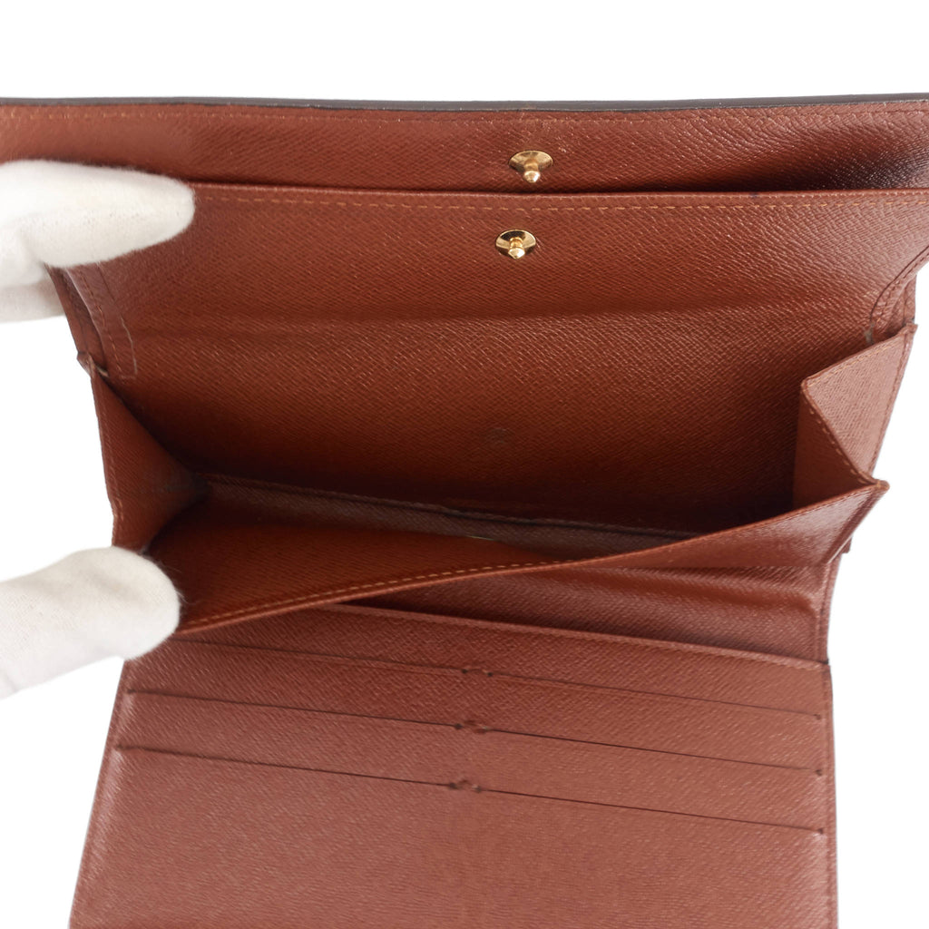 Louis Vuitto Porte Tresor International Monogram Canvas Wallet