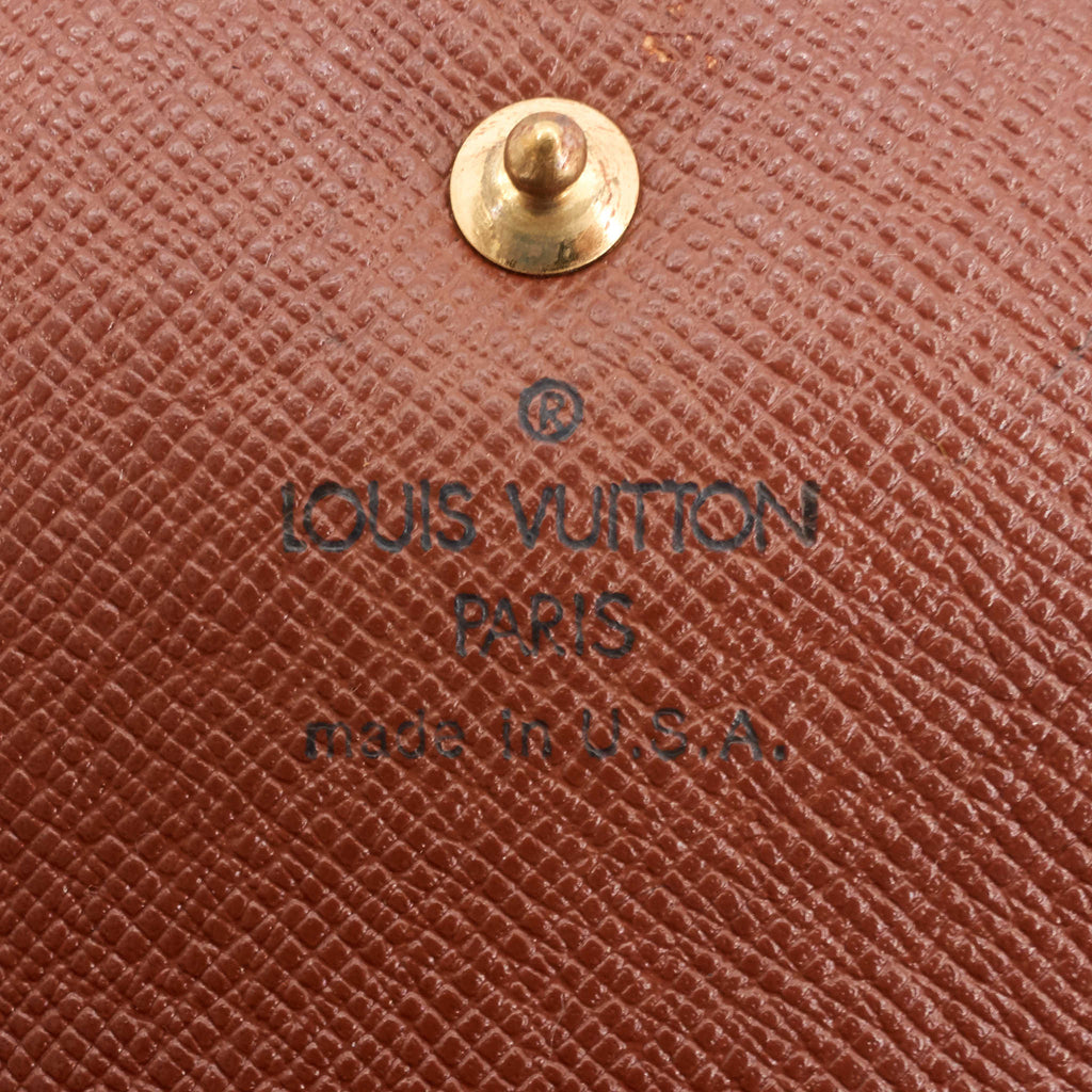 Louis Vuitto Porte Tresor International Monogram Canvas Wallet