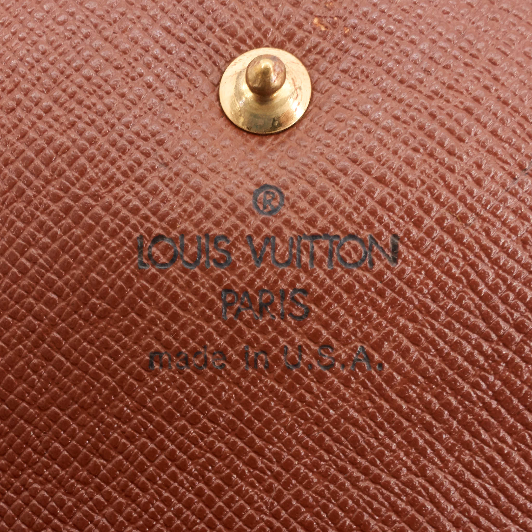 Louis Vuitto Porte Tresor International Monogram Canvas Wallet