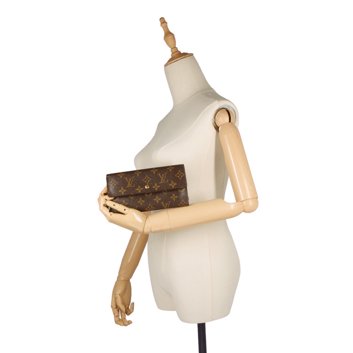 Louis Vuitto Porte Tresor International Monogram Canvas Wallet