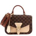 Louis Vuitto Beaumarchais Damier Ebene Canvas Bag