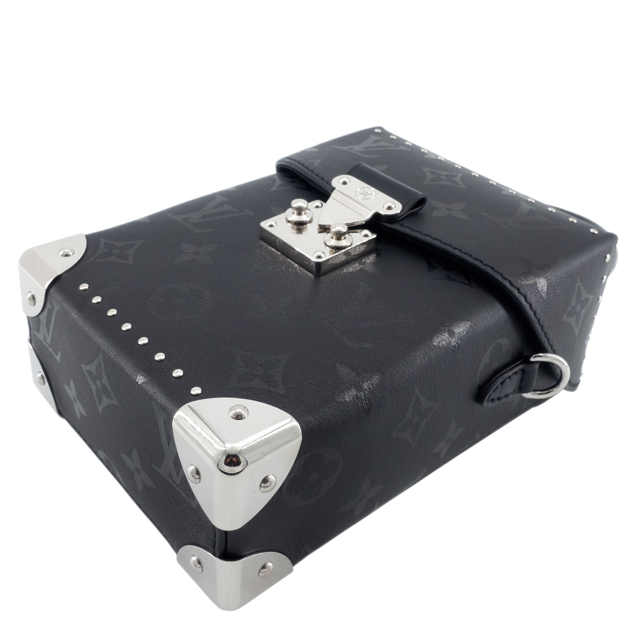 Louis Vuitto Monogram Calfskin Camera Box Bag