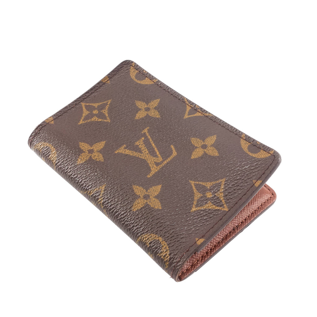 Louis Vuitto Monogram Canvas Pocket Organizer and Card Holder