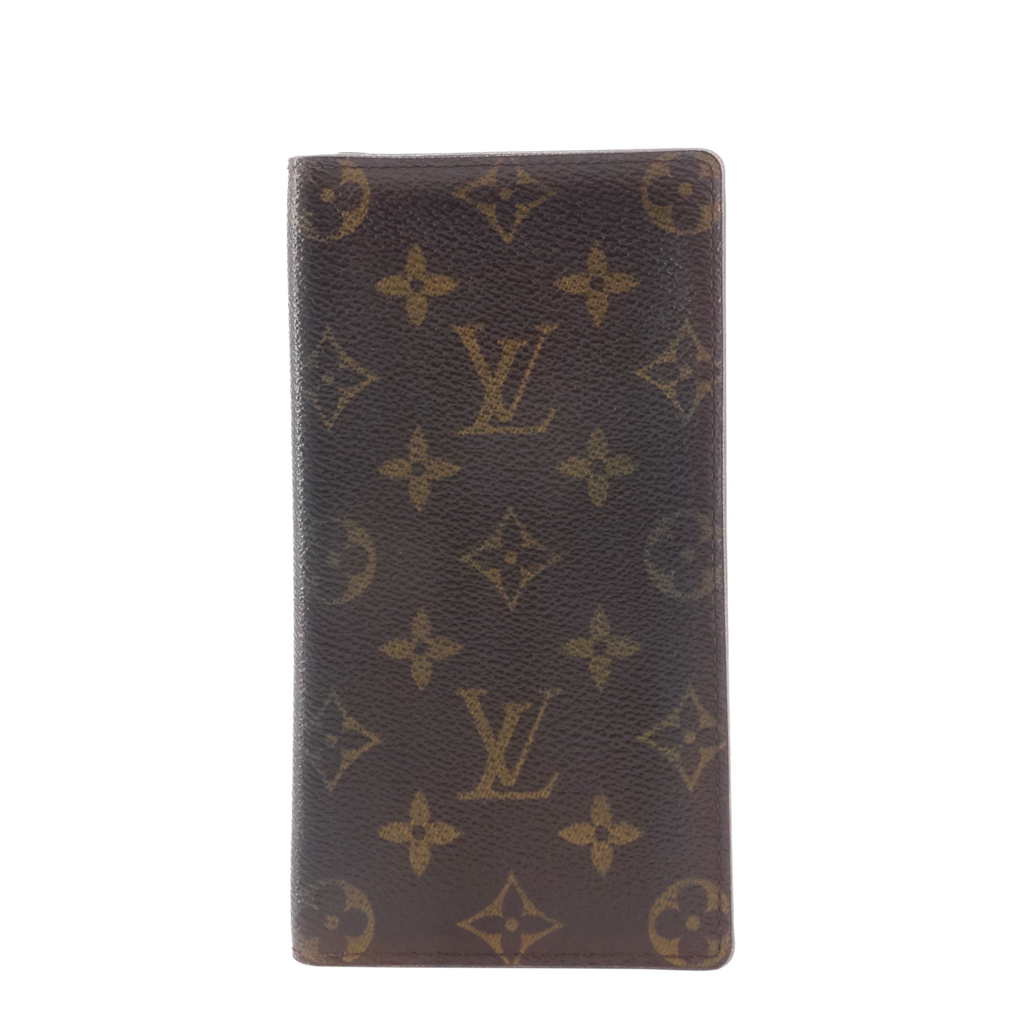 Louis Vuitto Monogram Canvas Long Slim Wallet