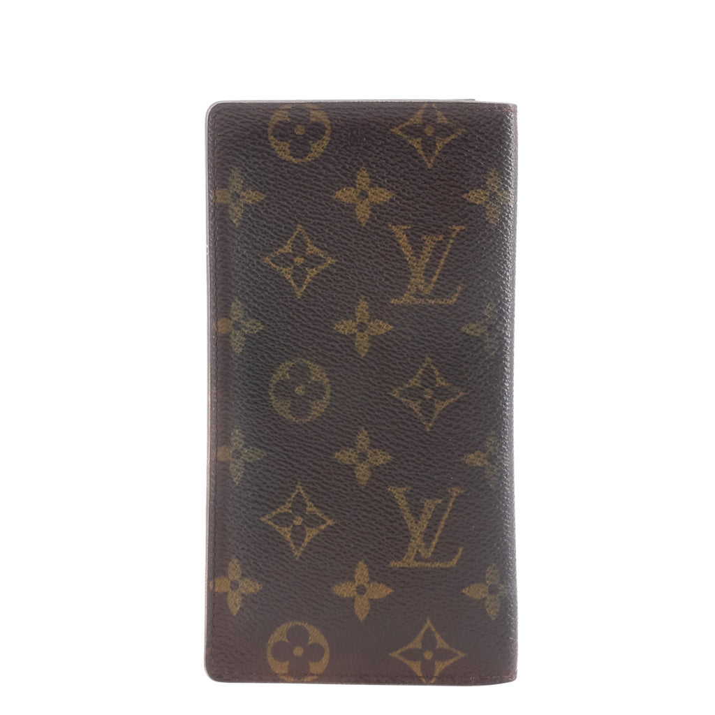 Louis Vuitto Monogram Canvas Long Slim Wallet