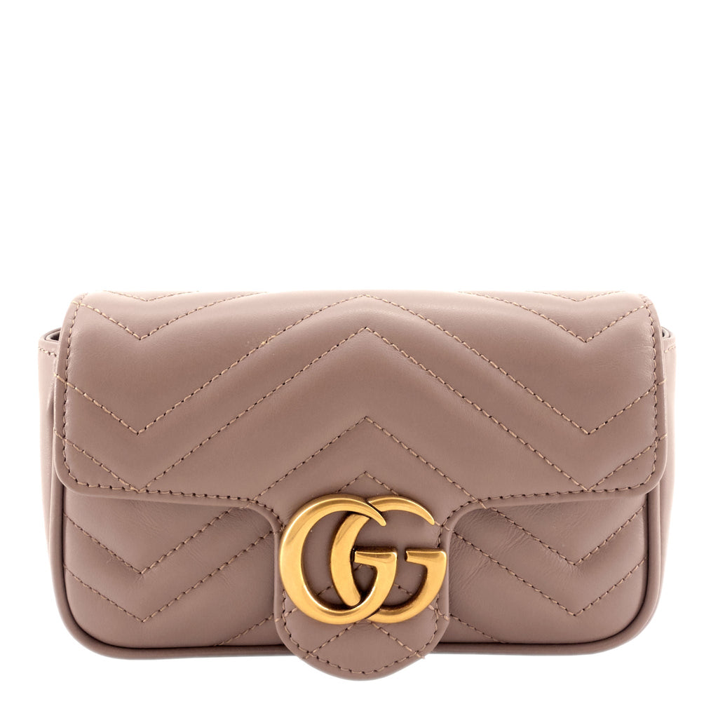 Gucci Marmont Super Mini Calfskin Leather Bag