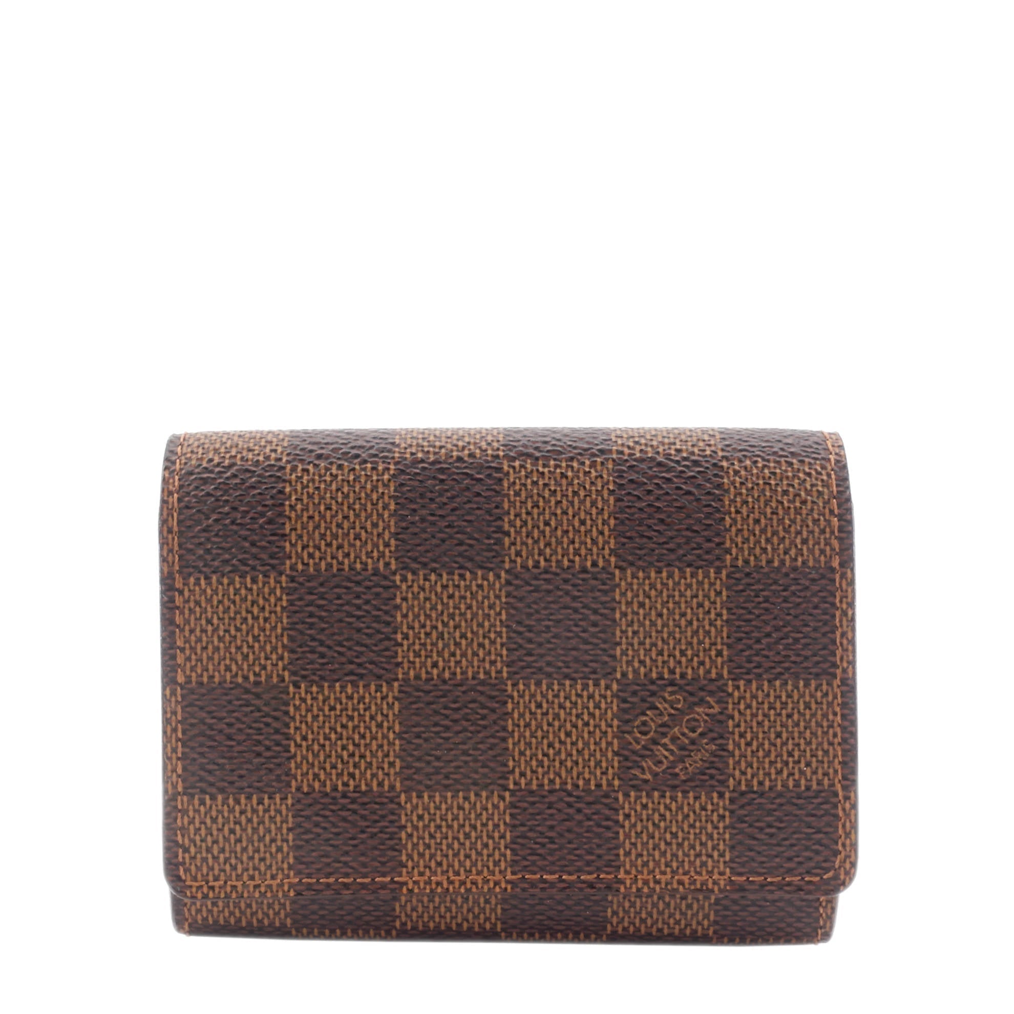 Louis Vuitto Damier Ebene Canvas Card Holder