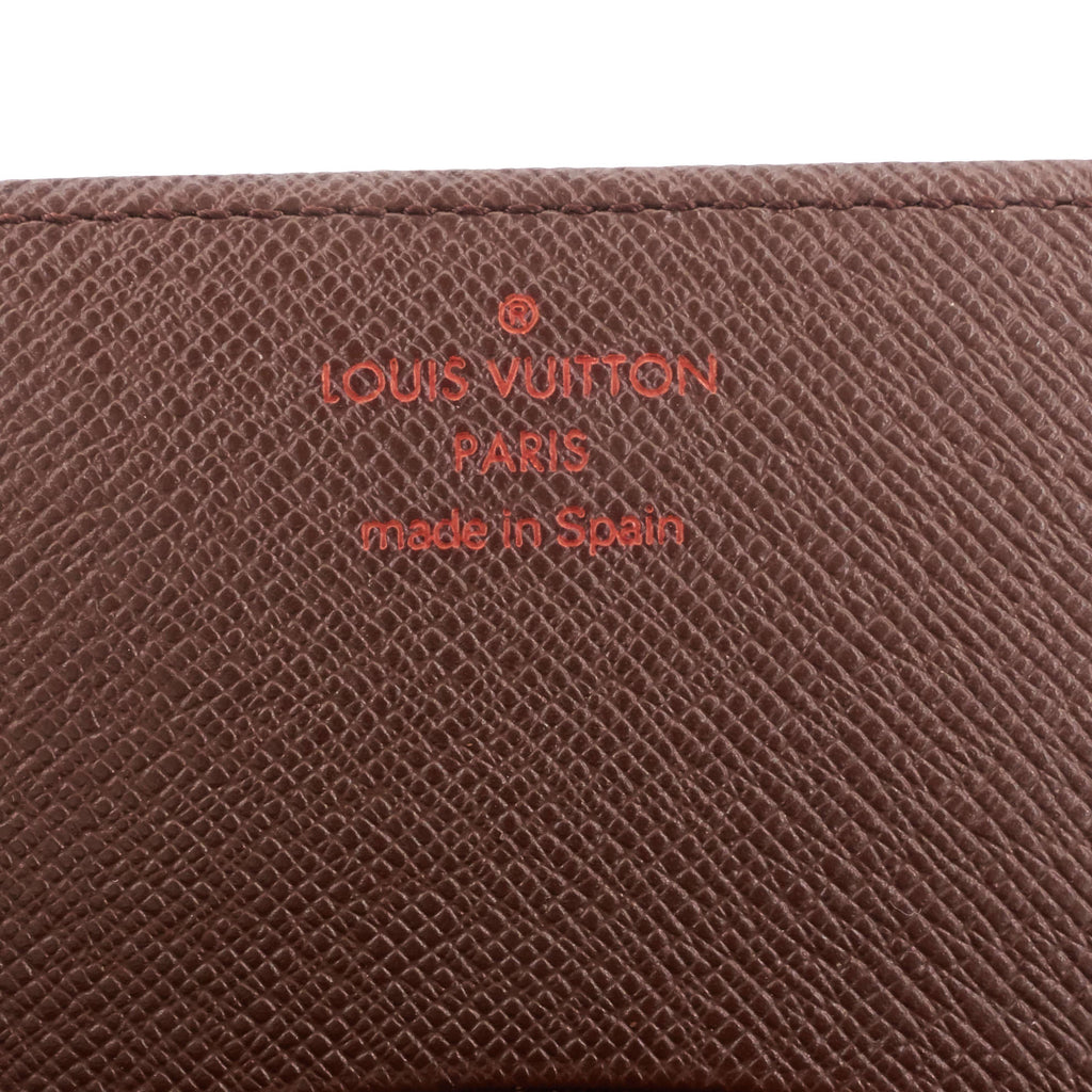 Louis Vuitto Damier Ebene Canvas Card Holder