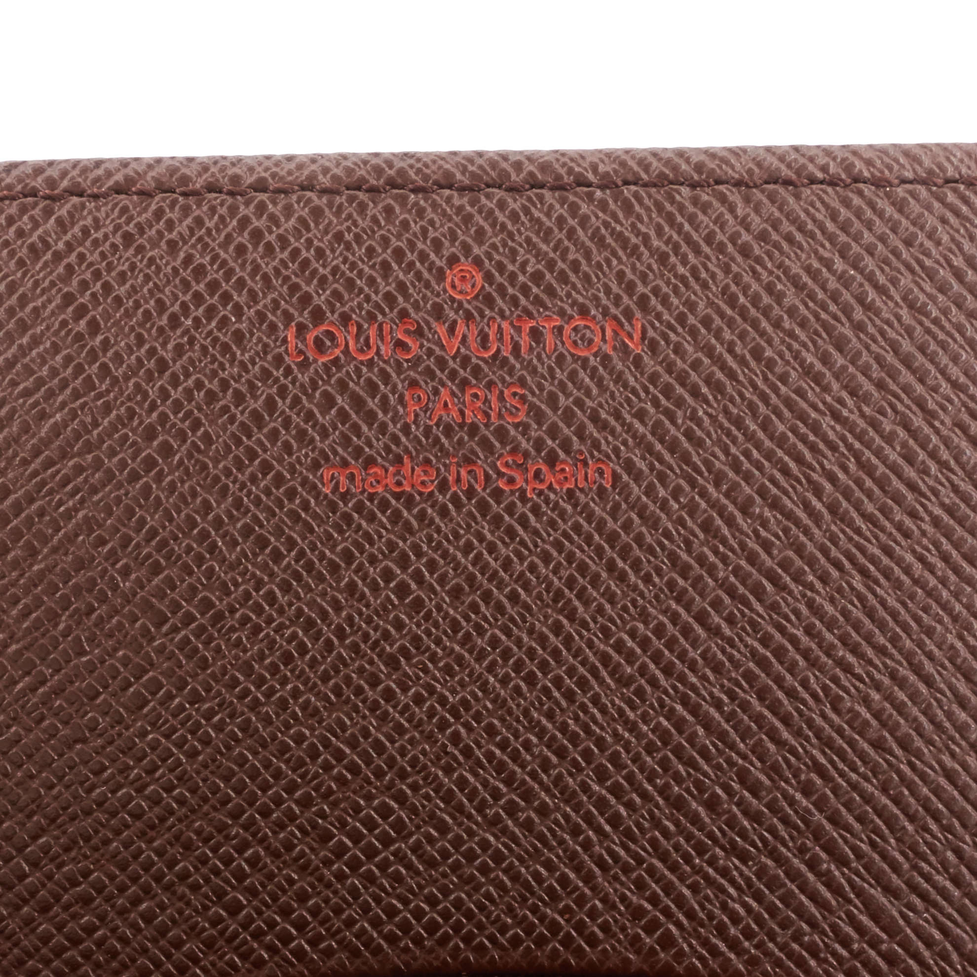 Louis Vuitto Damier Ebene Canvas Card Holder