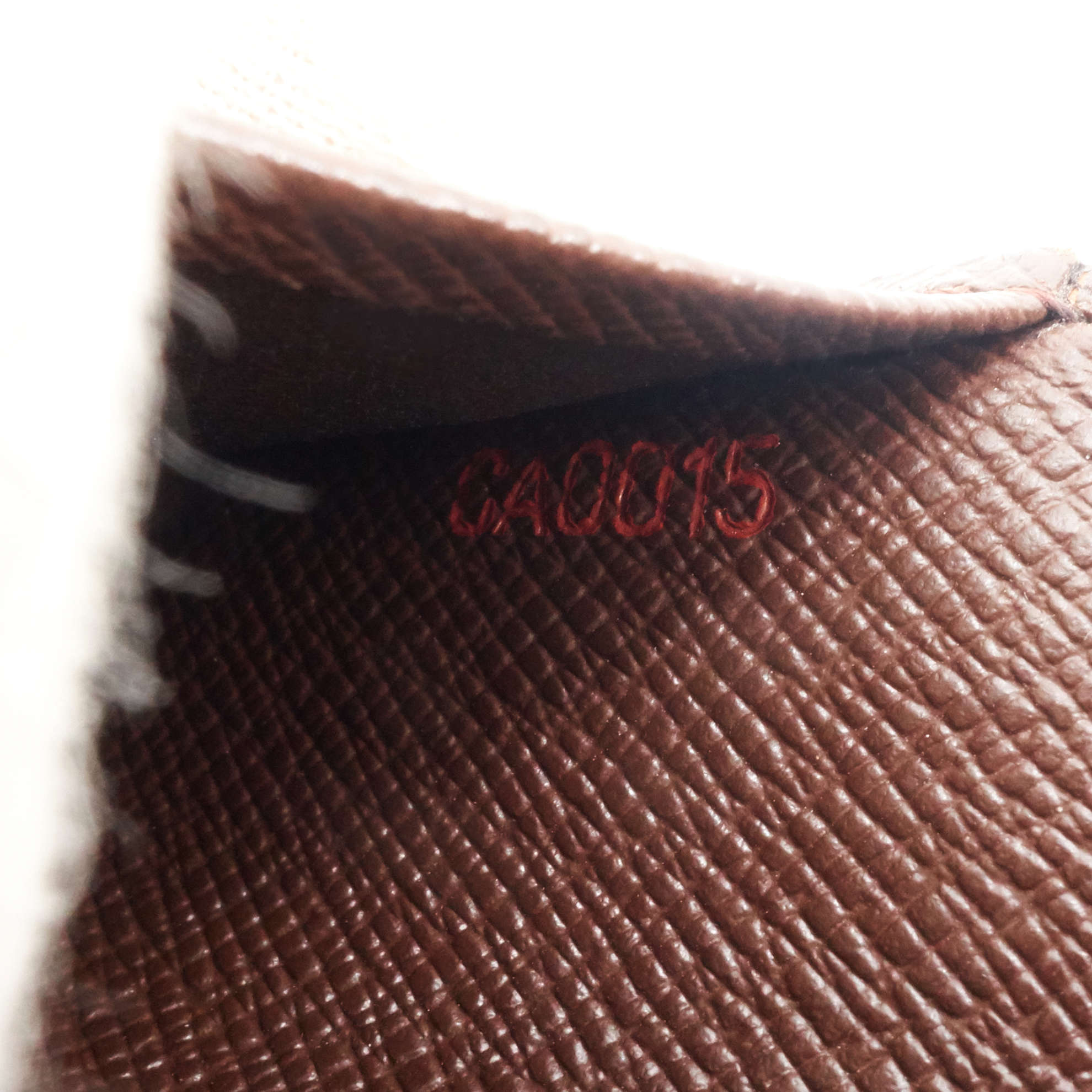 Louis Vuitto Damier Ebene Canvas Card Holder