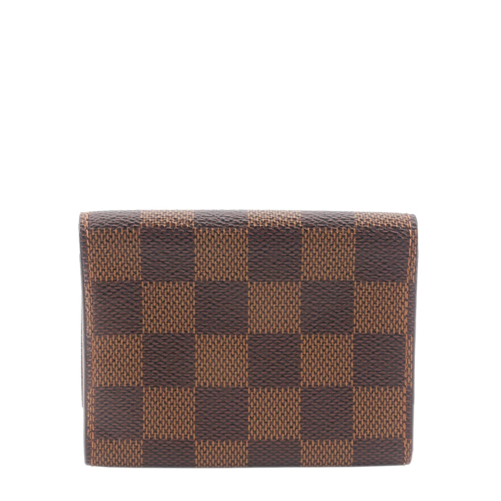 Louis Vuitto Damier Ebene Canvas Card Holder
