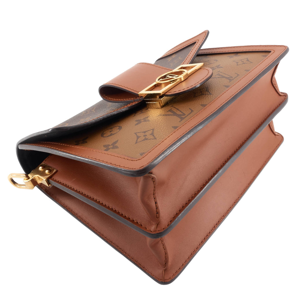 Louis Vuitto Dauphine MM Reverse Monogram Canvas Bag
