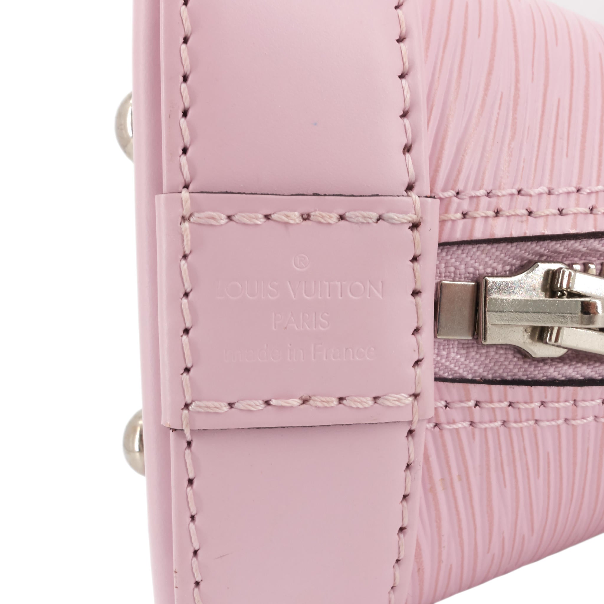 Louis Vuitto Alma BB SL Epi Leather Guimauve Bag