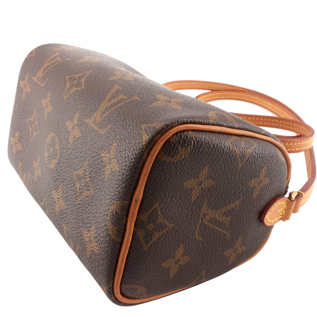 Louis Vuitto Speedy Nano Monogram Canvas Bag