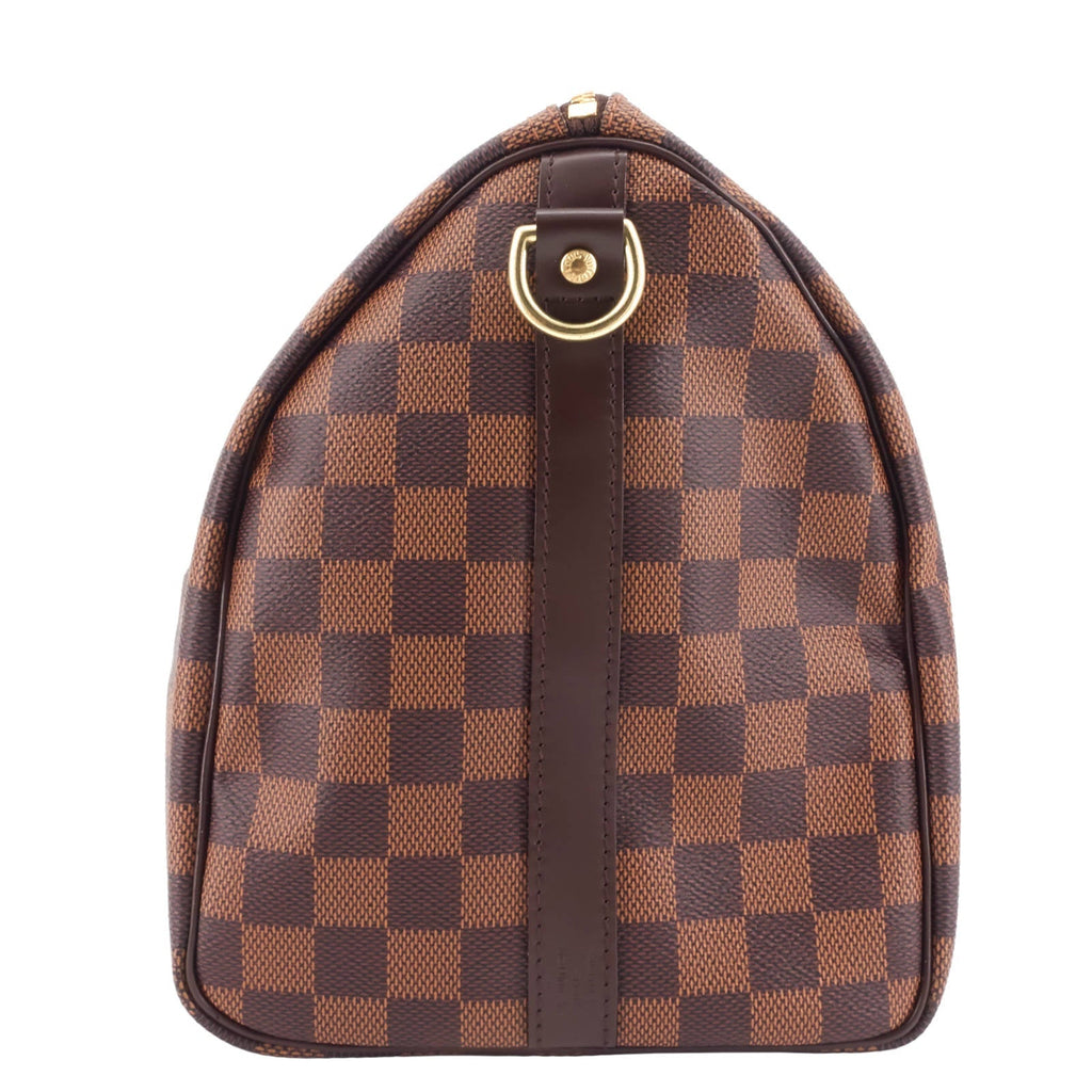 Louis Vuitto Speedy BandouliÃ¨re 30 Damier Ebene Canvas Bag