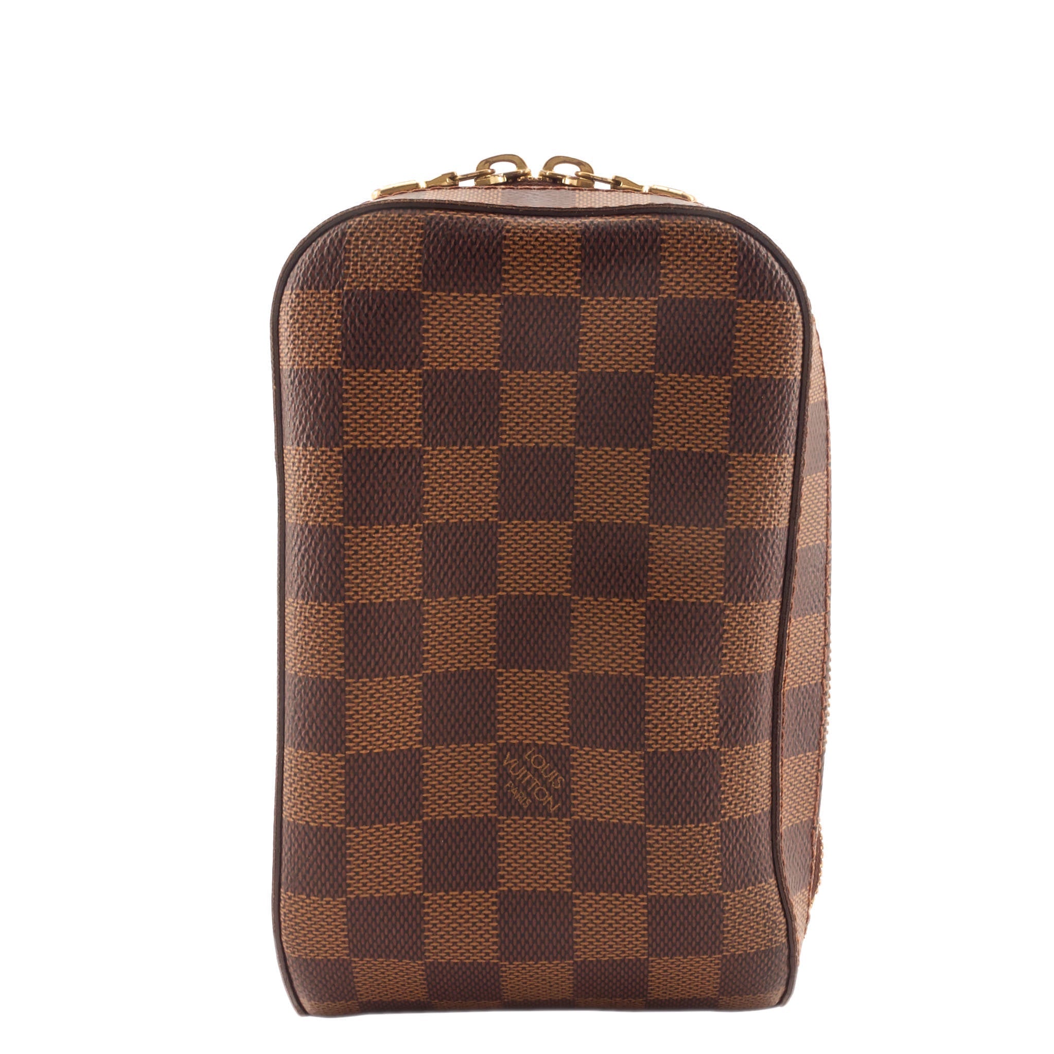 Louis Vuitto Geronimos Damier Ebene Canvas Waist Bag