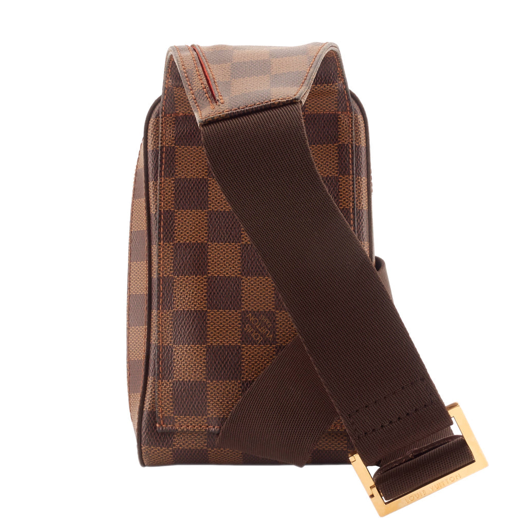 Louis Vuitto Geronimos Damier Ebene Canvas Waist Bag