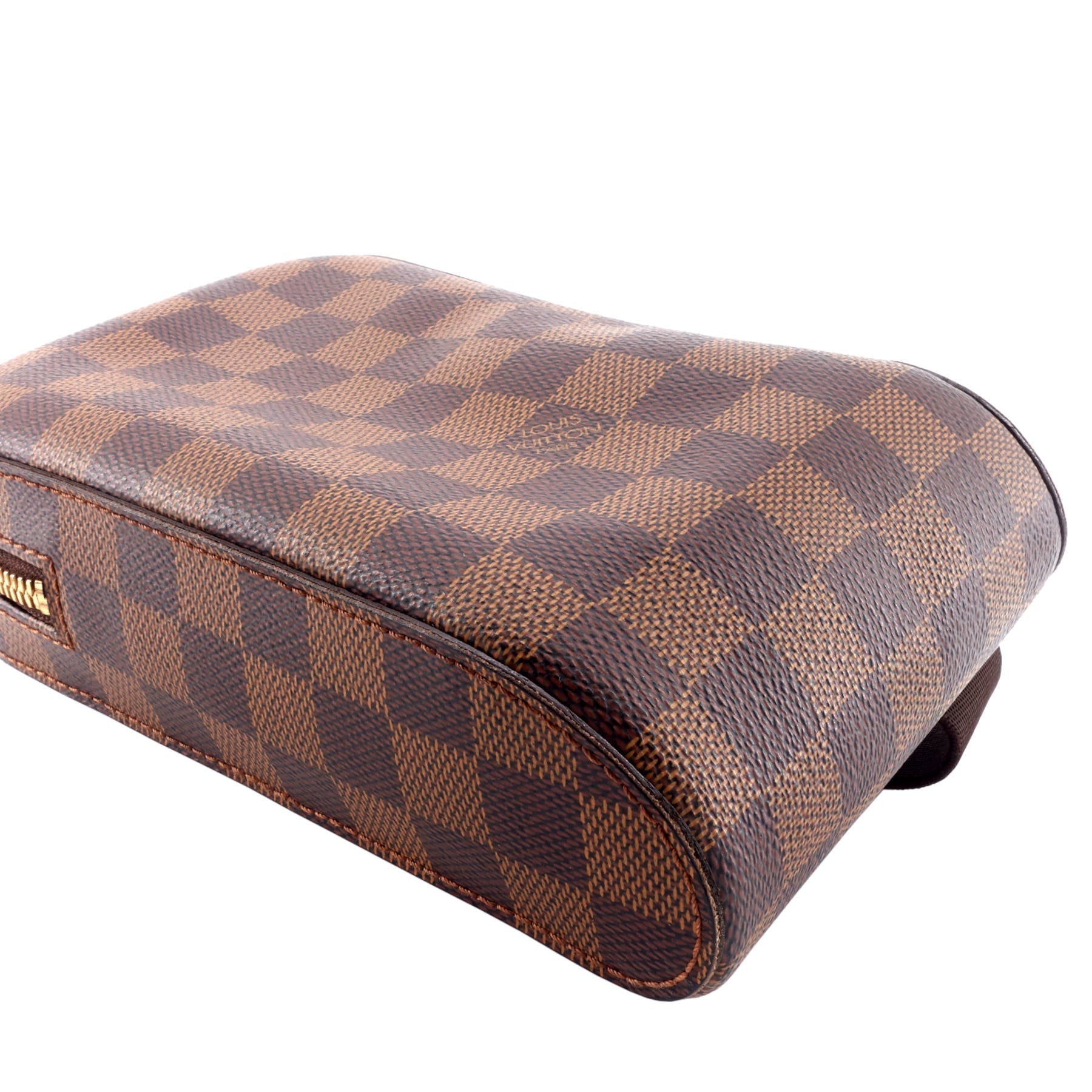 Louis Vuitto Geronimos Damier Ebene Canvas Waist Bag