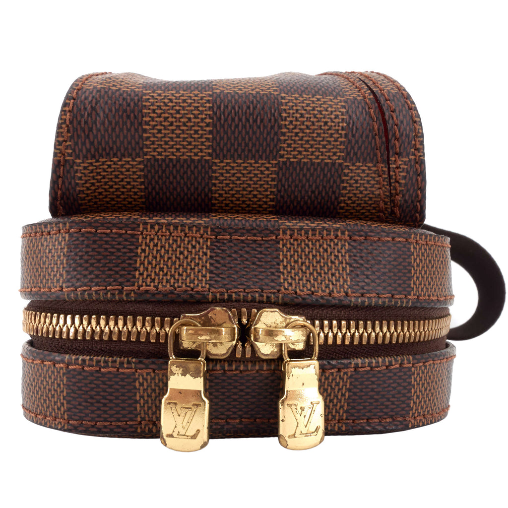 Louis Vuitto Geronimos Damier Ebene Canvas Waist Bag
