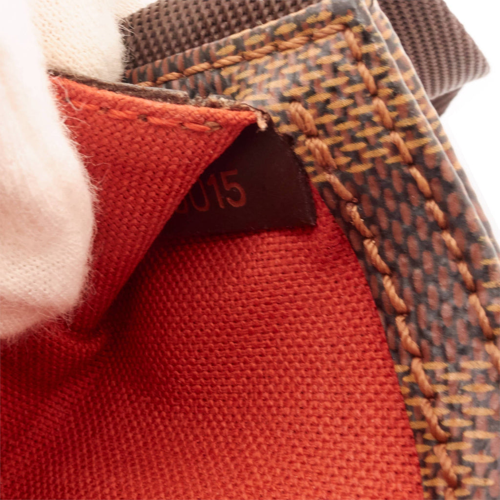 Louis Vuitto Geronimos Damier Ebene Canvas Waist Bag