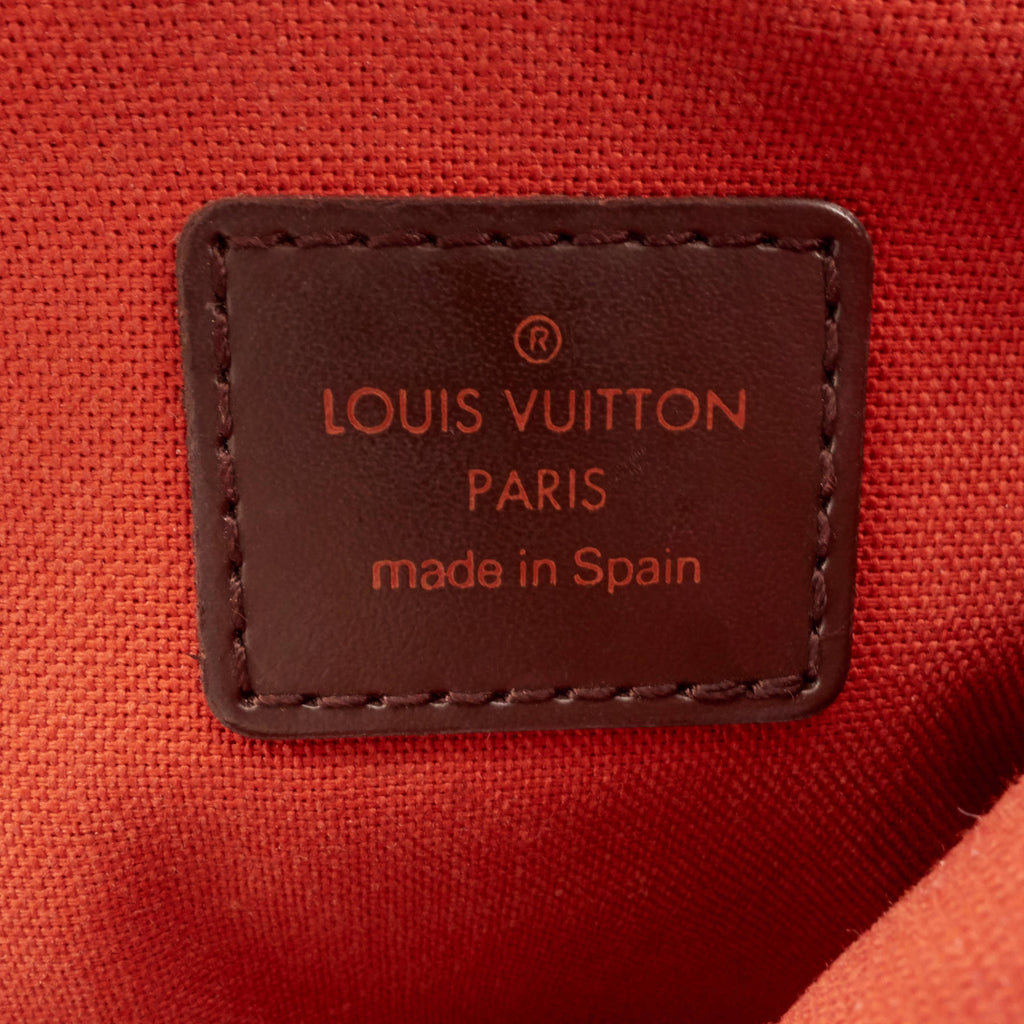 Louis Vuitto Geronimos Damier Ebene Canvas Waist Bag
