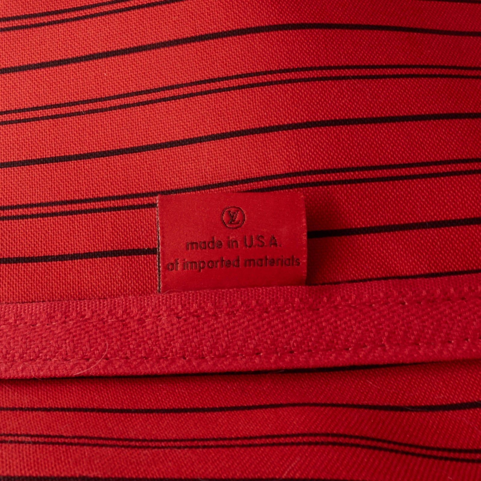 Louis Vuitto Neverfull GM Damier Ebene Canvas Bag with Pouch