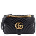 Gucci GG Marmont Small Leather Flap Bag