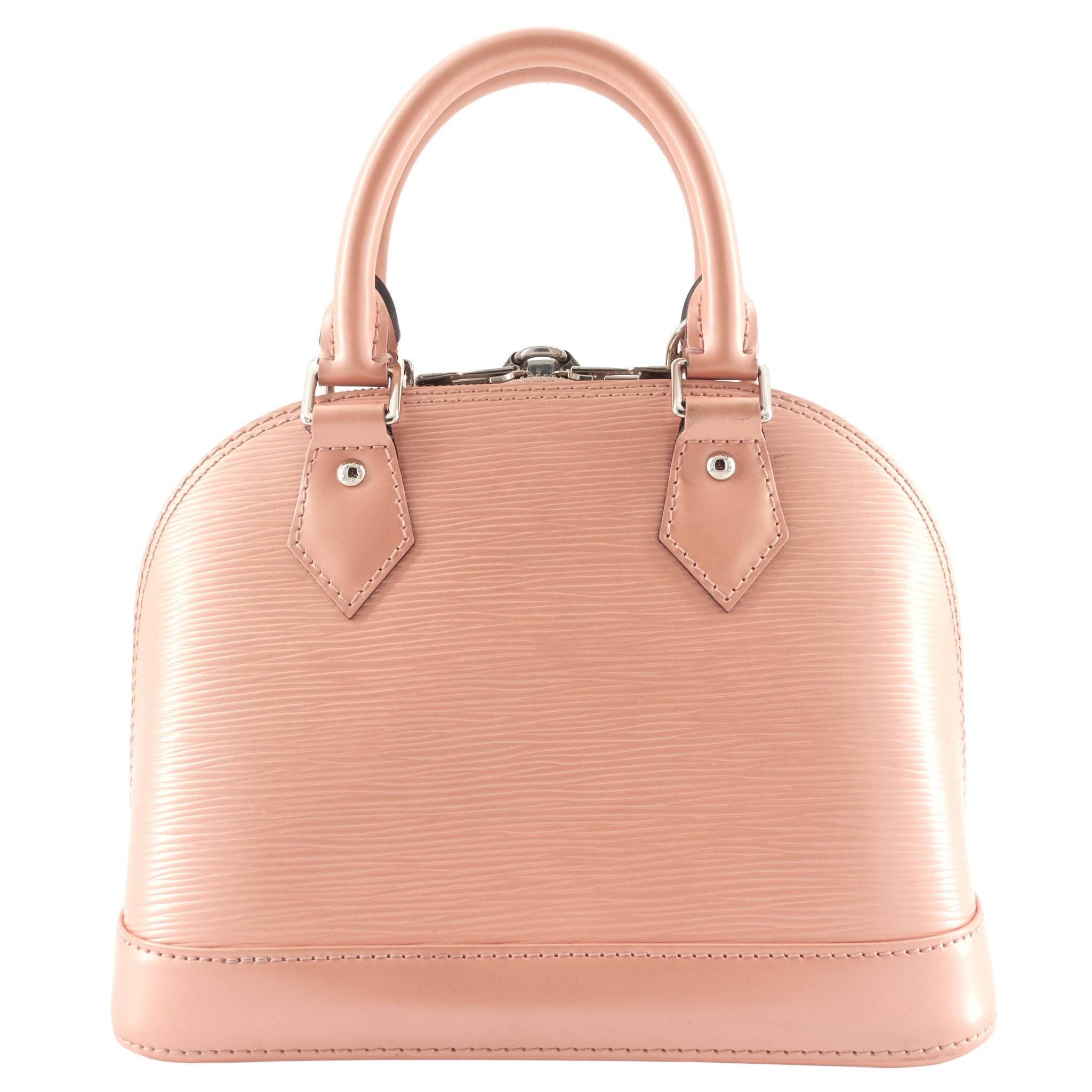 Louis Vuitto Alma BB Epi Leather Rose Nacre Bag