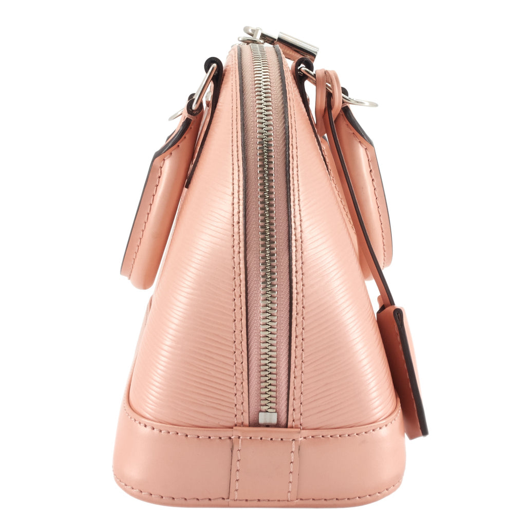 Louis Vuitto Alma BB Epi Leather Rose Nacre Bag