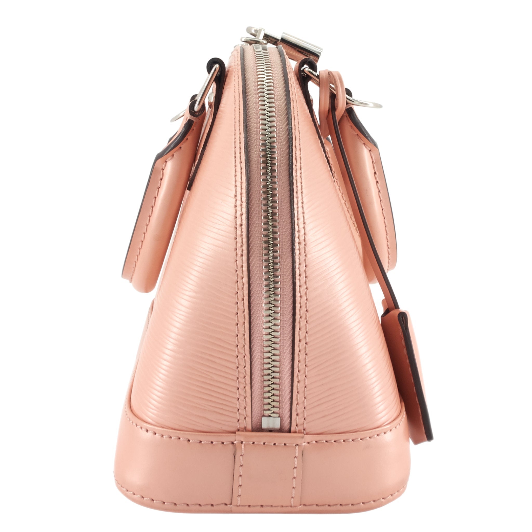 Louis Vuitto Alma BB Epi Leather Rose Nacre Bag