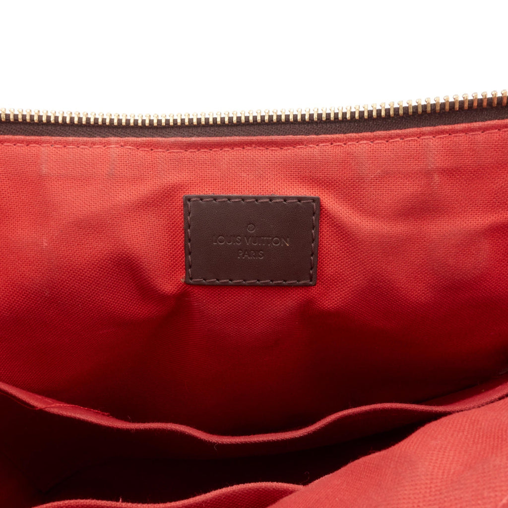 Louis Vuitto Siena PM Damier Ebene Canvas Bag