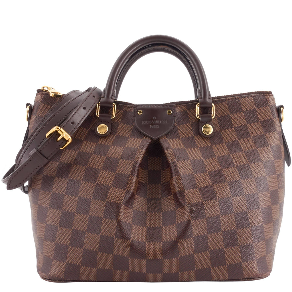 Louis Vuitto Siena PM Damier Ebene Canvas Bag