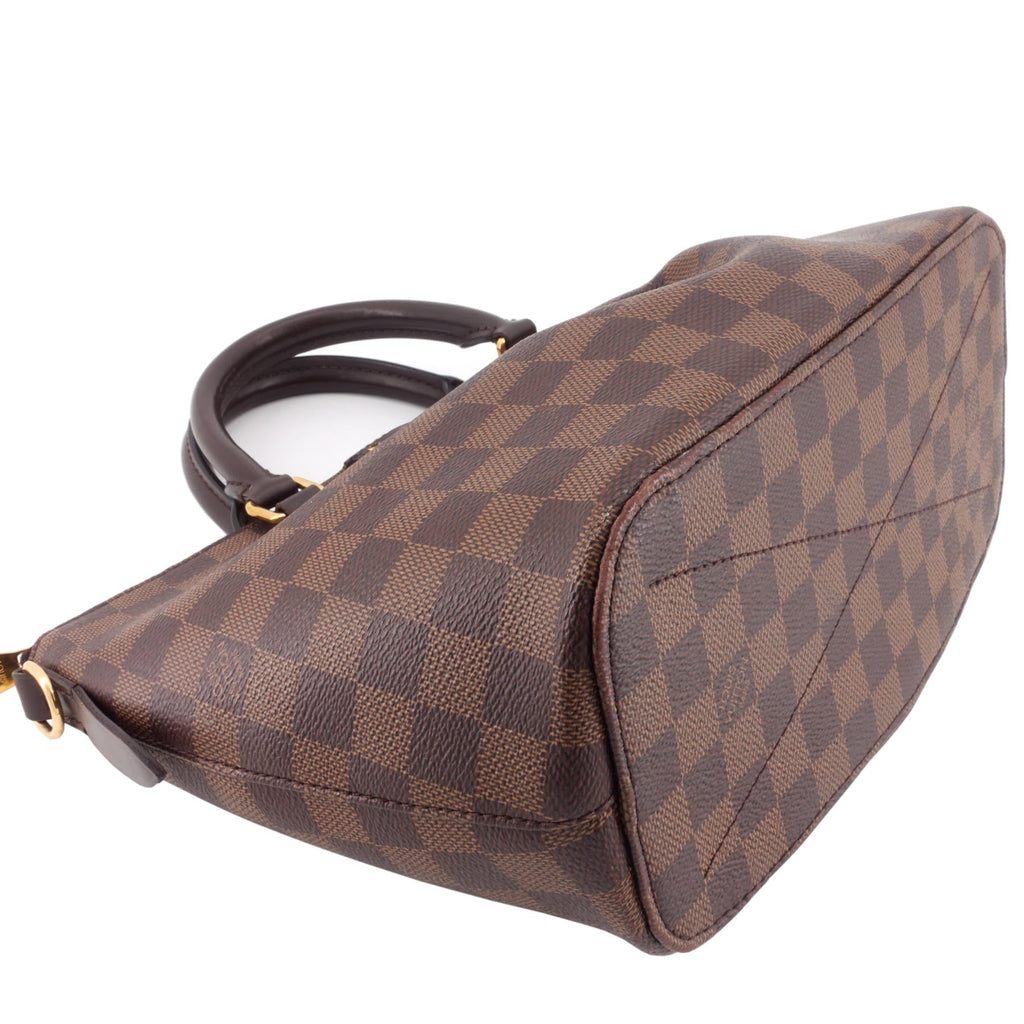 Louis Vuitto Siena PM Damier Ebene Canvas Bag