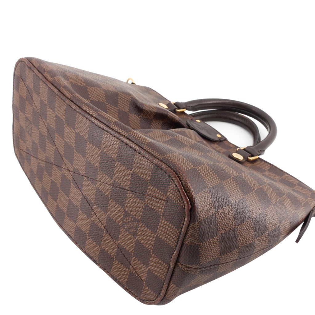 Louis Vuitto Siena PM Damier Ebene Canvas Bag