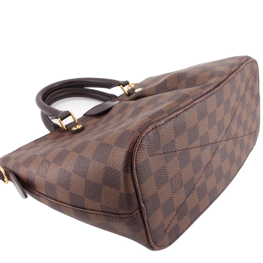 Louis Vuitto Siena PM Damier Ebene Canvas Bag