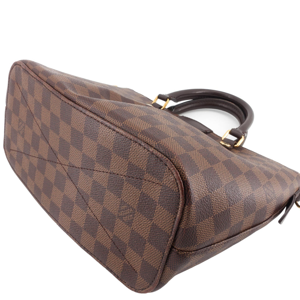 Louis Vuitto Siena PM Damier Ebene Canvas Bag