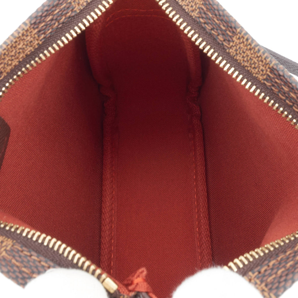 Louis Vuitto Trousse Damier Ebene Mini Bag