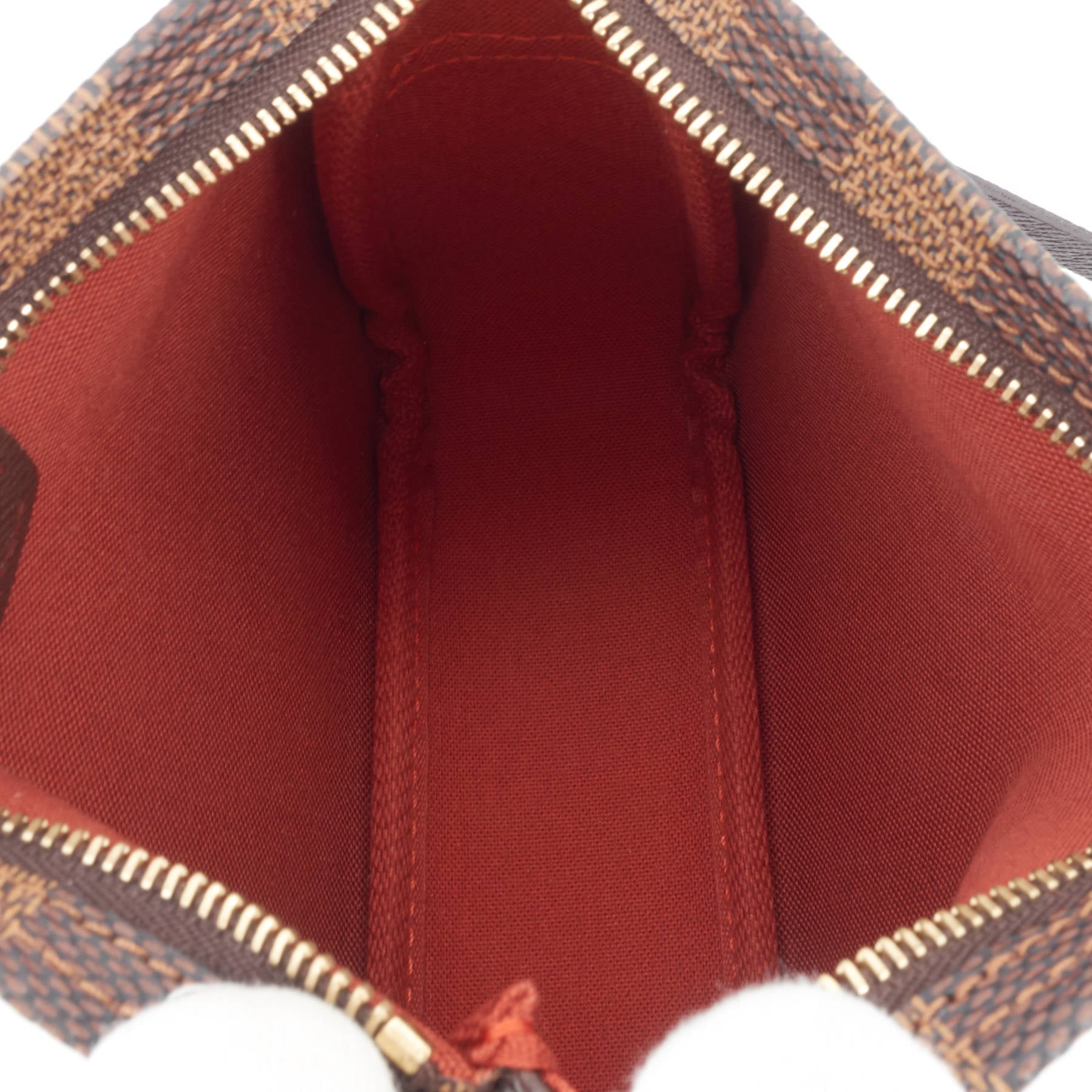 Louis Vuitto Trousse Damier Ebene Mini Bag