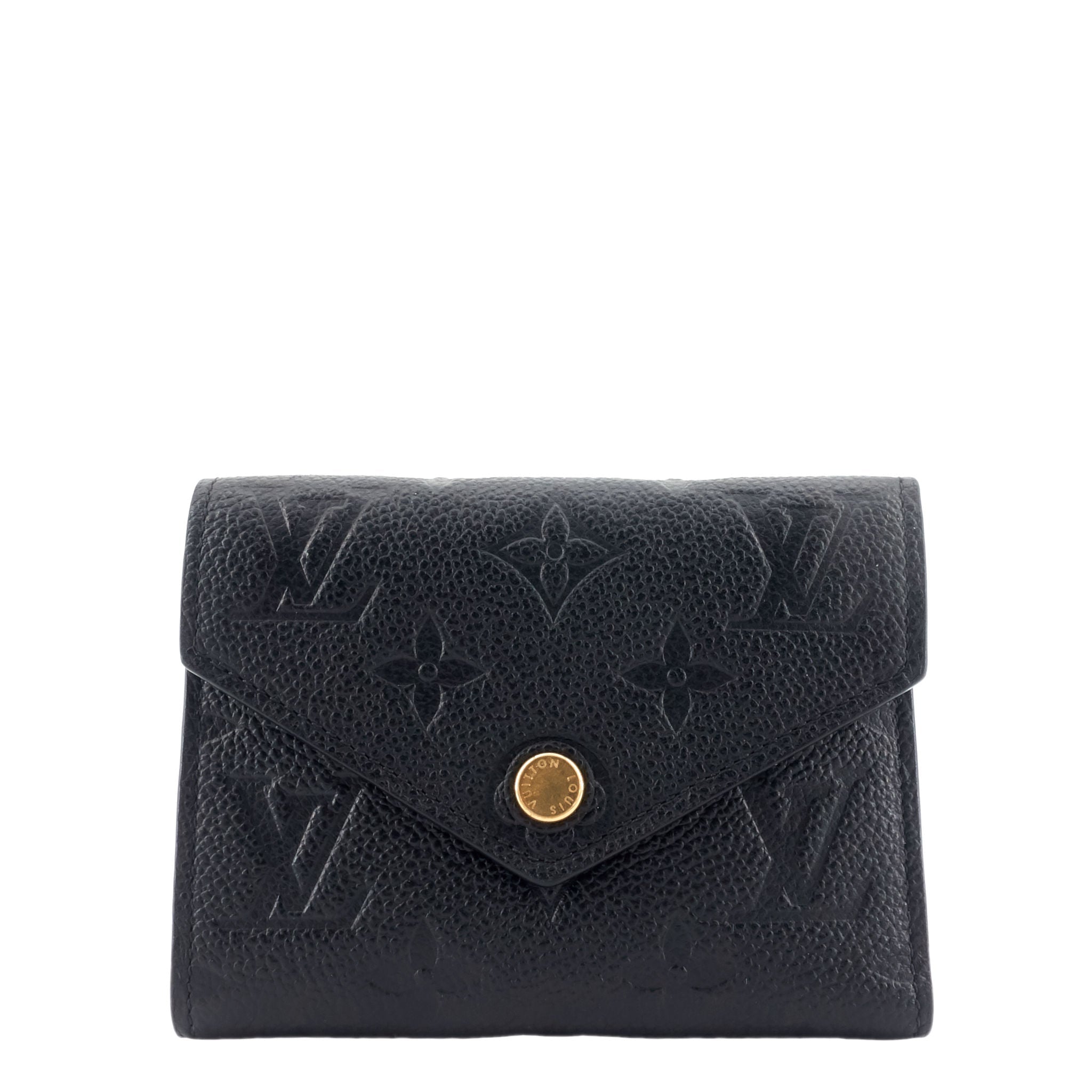 Louis Vuitto Victorine Monogram Empreinte Leather Bifold Wallet