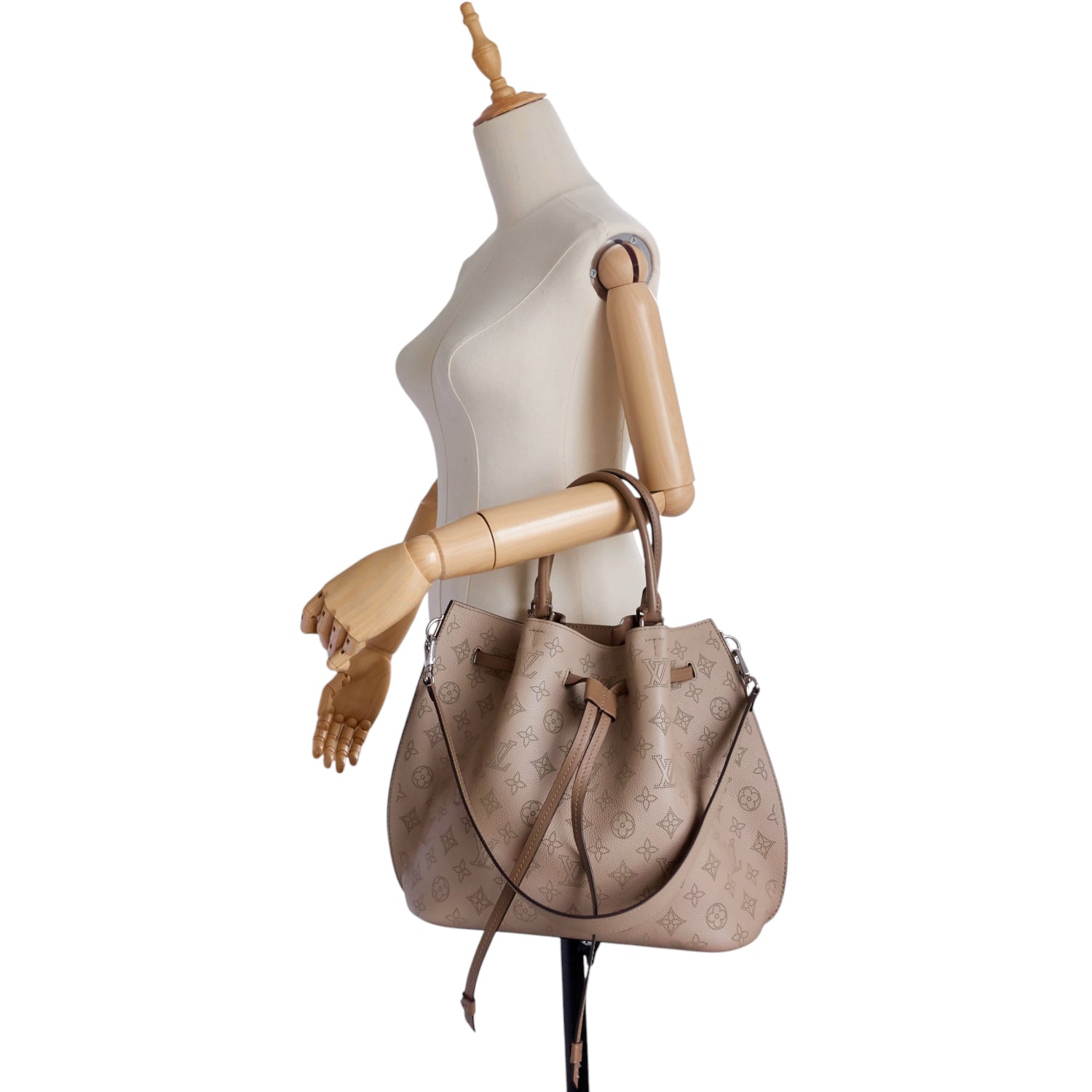 Louis Vuitto Perforated Monogram Girolata with Pouch