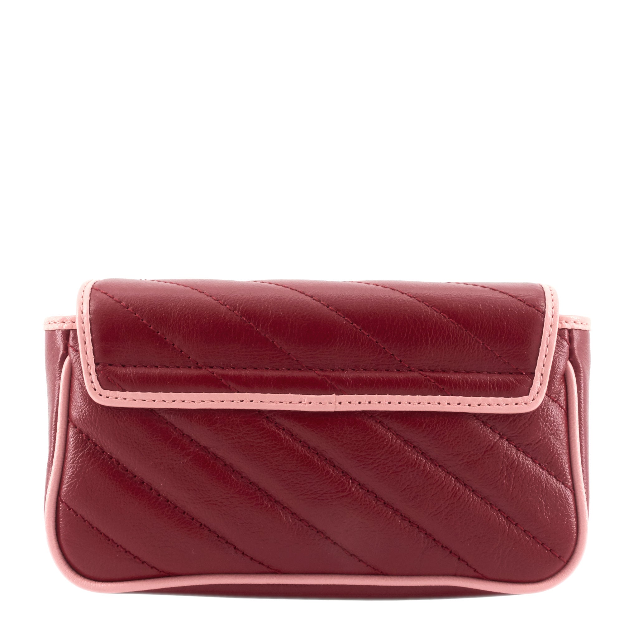 Gucci Azalea Enameled Torchon GG Marmont Wallet