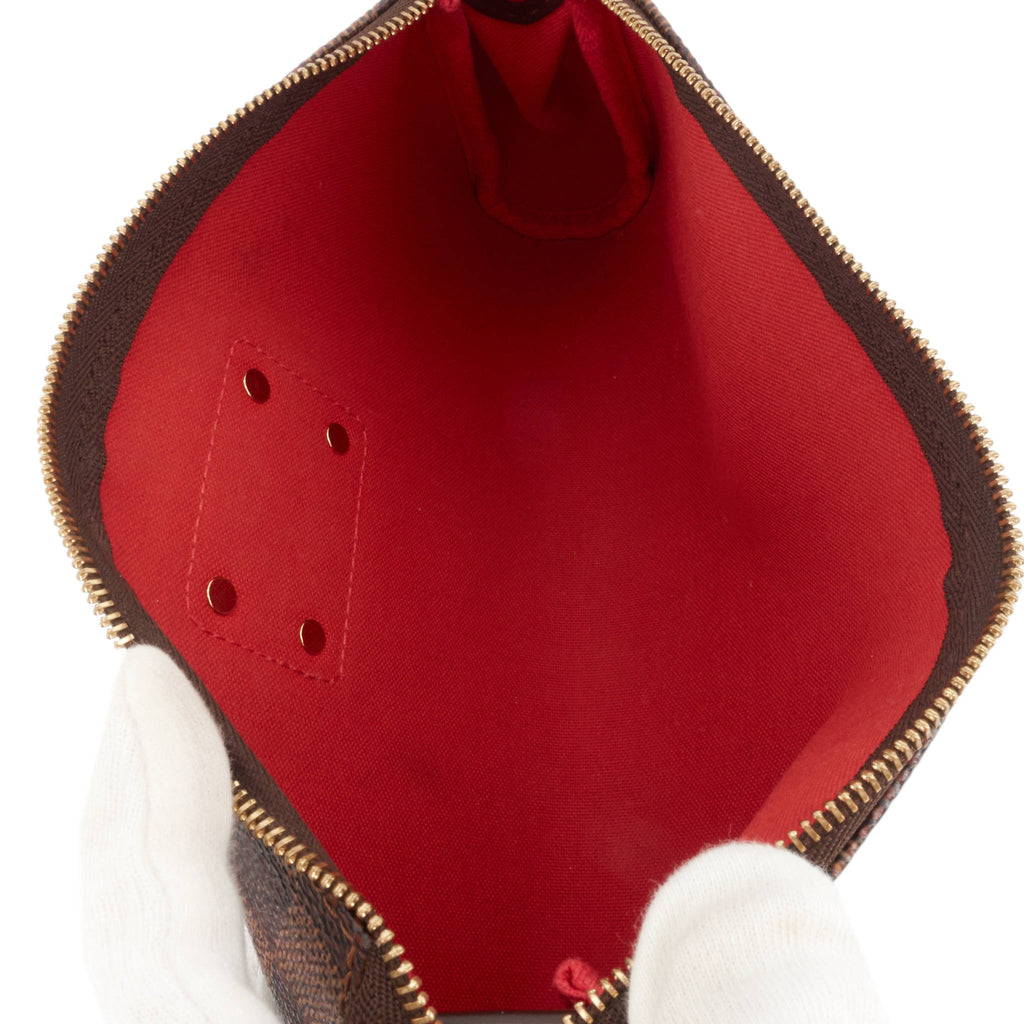 Louis Vuitto Eva Damier Ebene Crossbody Bag